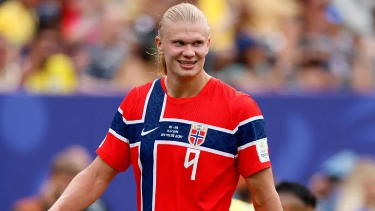 Haaland says England faces all the pressure ahead of match