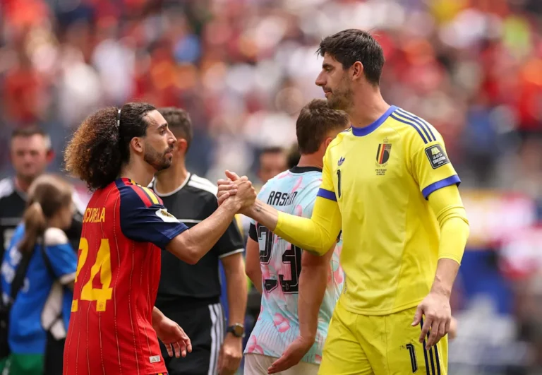 वर्ल्ड कप: कुकुरेला अगले दौर में, थिबाउट कोर्टुआ चोटिल Cucurella Advances and Courtois Suffers Injury in World Cup Spotlight for Real Madrid