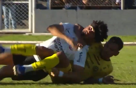 Corinthians friendly features judo moves and near-goal in first half Corinthians friendly features judo moves and near-goal in first half