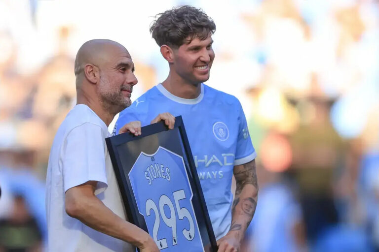 Pep Guardiola lost faith in John Stones’ fitness during final months at Man City ম্যান সিটির শেষ দিকে জন স্টোনসের ফিটনেসের ওপর আস্থা হারিয়েছিলেন গার্দিওলা