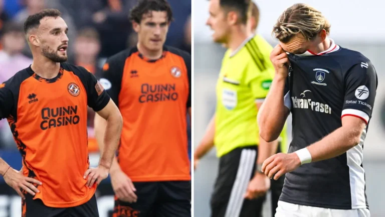 Montrose stun Dundee Utd and Ayr shock Falkirk in League Cup group stage
