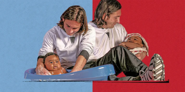 Lionel Messi and 5-Month-Old Lamine Yamal Star in Bathtub Photo Shoot Connecting Two Soccer Superstars