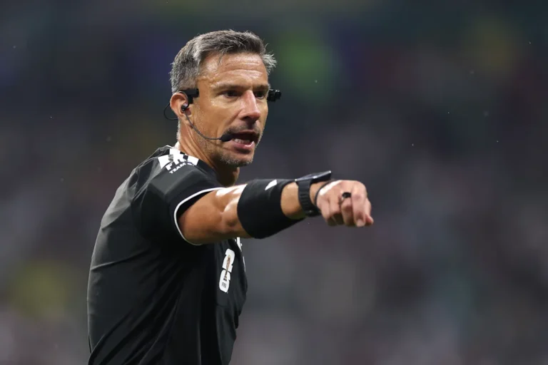 Final Referee's Emotional Reaction During Major Match