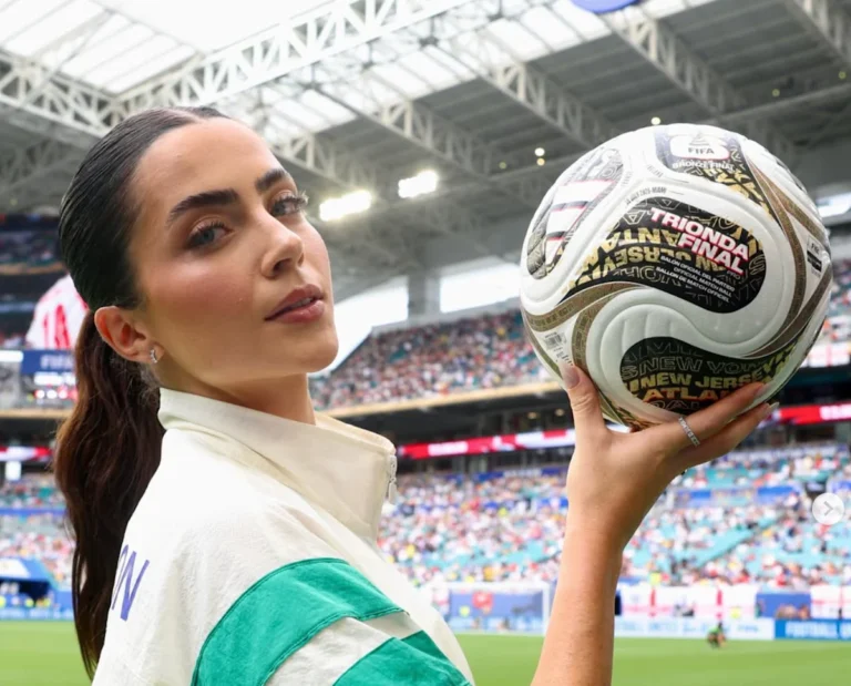 Jade Picon Walks Out with Ball at Cup Match – Here’s Why Jade Picon Walks Out with Ball at Cup Match – Here's Why