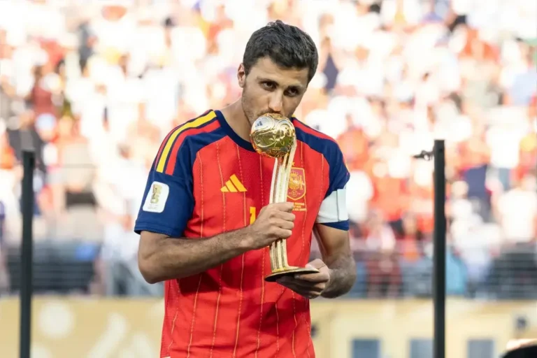 Rodri Joins Elite Club After FIFA World Cup Golden Ball, Completes Fairytale ACL Return Rodri Joins Elite Club After FIFA World Cup Golden Ball, Completes Fairytale ACL Return