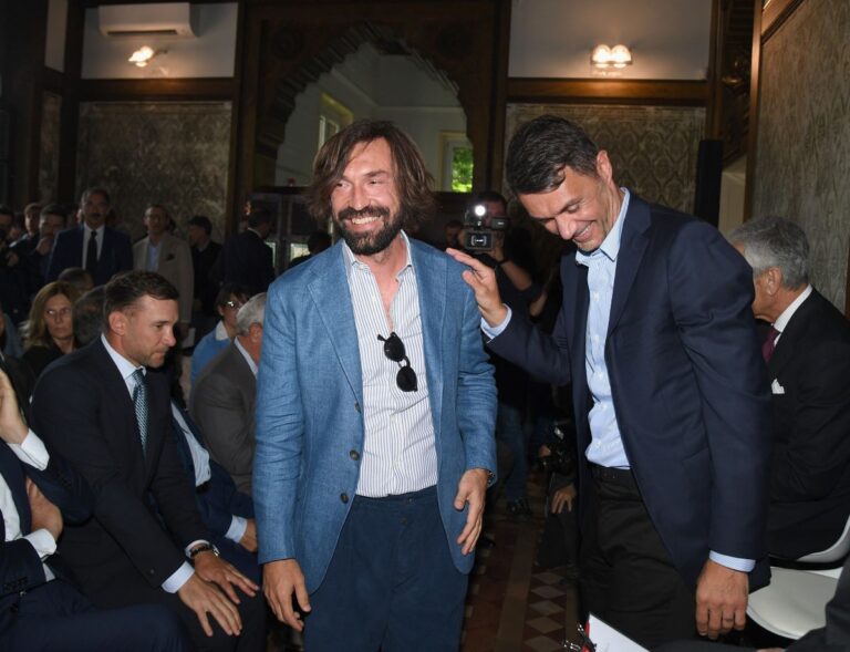 Mancini and Pirlo Strengthen Bond Following Italy Role Exchanges Mancini and Pirlo Strengthen Bond Following Italy Role Exchanges