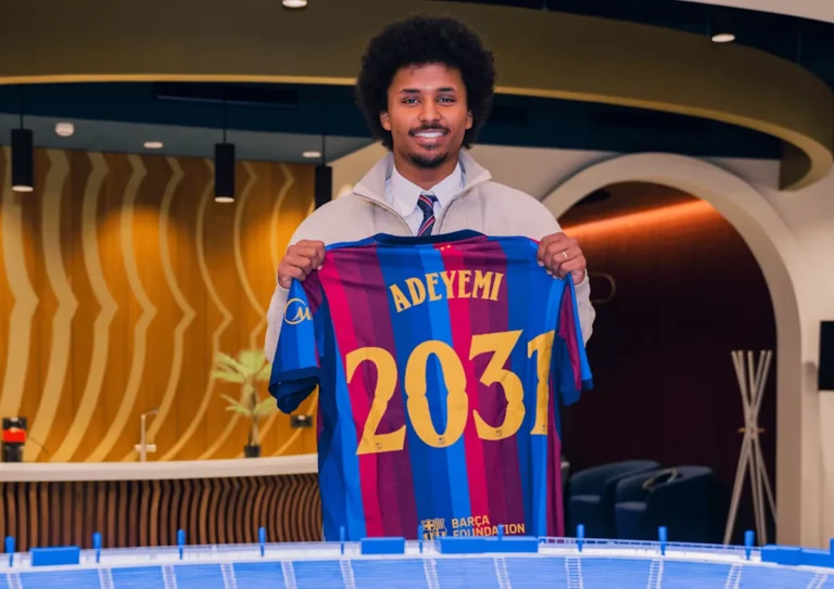 Barcelona’s Karim Adeyemi Transfer Stands Out Among Recent Borussia Dortmund Sales You are a professional Bengali news headline writer. Task: Rewrite or generate a Bengali news headline based on the given content. Requirements: Keep all factual information exactly the same Do not add or remove details Keep it short, clear, and precise Style: Use active voice Write in natural, human-like Bengali Follow standard Bengali newspaper headline style Make it engaging but not sensational Avoid dramatic, emotional, or exaggerated words Avoid overly formal or academic language Ensure smooth grammatical flow SEO: Include the primary keyword naturally in the headline if possible Do not force keywords Output: Return only the headline No explanations or extra text Why Barcelona’s Karim Adeyemi transfer is unlike any Borussia Dortmund sale in years