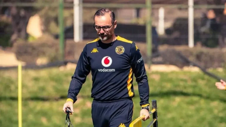 Kaizer Chiefs coach Ferndando da Cruz is introduced to the squad and technical team after his arrival