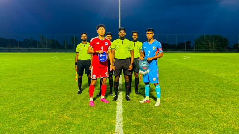 ഇന്ത്യ അണ്ടർ-20 ഫുട്ബോൾ ടീമിന് സിംഗപ്പൂരിനെതിരെ ജയം