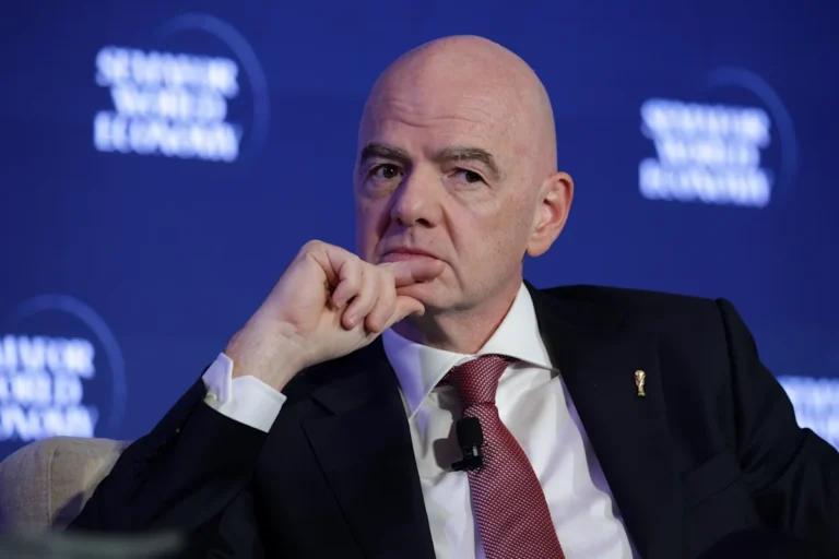 FIFA’s Gianni Infantino Addresses Ongoing Crisis FIFA's Gianni Infantino Addresses Ongoing Crisis