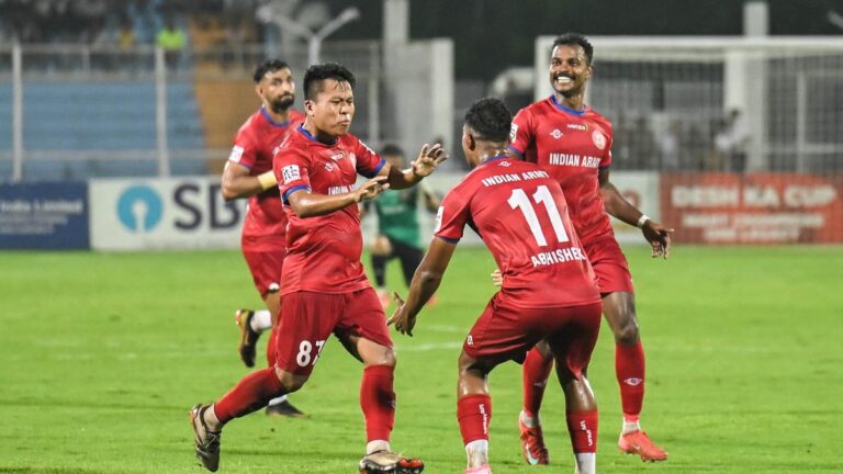 ഡ്യുറാൻഡ് കപ്പ് 2026: മുഹമ്മദൻ സ്പോർട്ടിംഗിനെ തോൽപ്പിച്ച് ഇന്ത്യൻ ആർമി ക്വാർട്ടറിൽ
