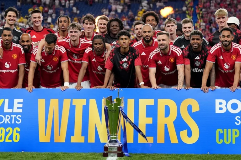 Manchester United Triumphs Over Leeds in Penalty Shootout After Pre-Season Draw at Croke Park Manchester United Triumphs Over Leeds in Penalty Shootout After Pre-Season Draw at Croke Park