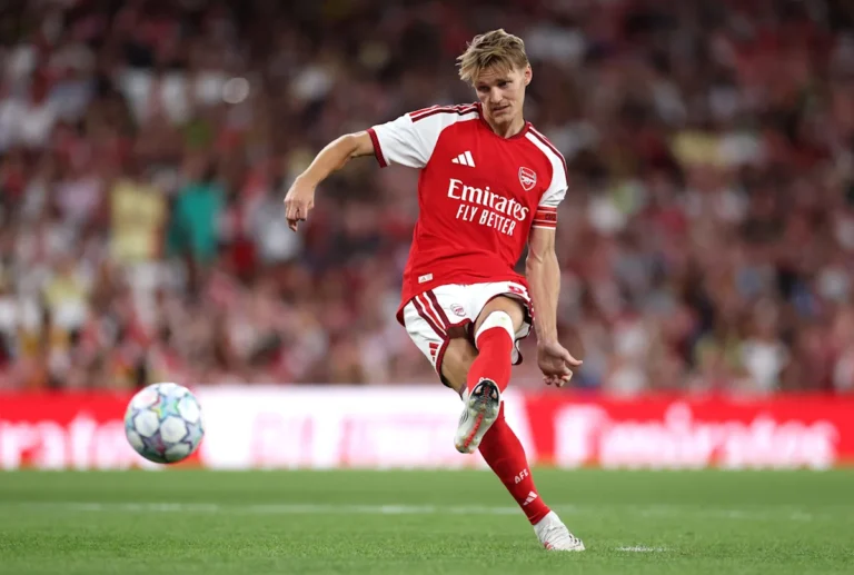 Arsenal’s Predicted 4-2-3-1 Lineup vs Manchester City: Raya, Mosquera, and Madueke to Start