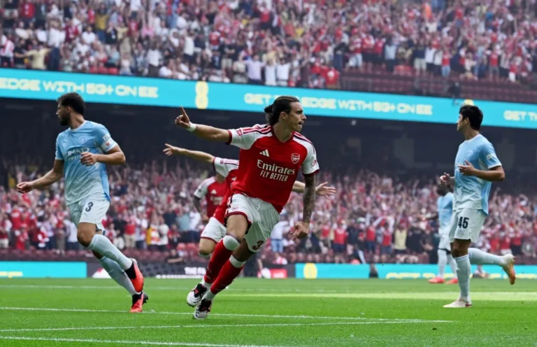 Calafiori Scores in Arsenal’s Dominant Victory Over Maresca’s Man City in Community Shield Calafiori Scores in Arsenal's Dominant Victory Over Maresca’s Man City in Community Shield