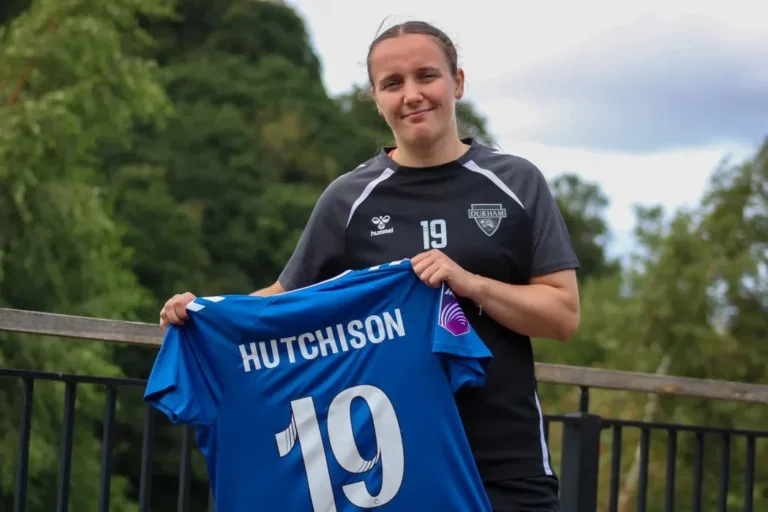 Durham Signs Hearts Forward Hutchison