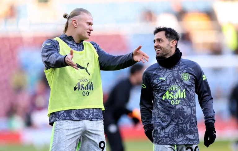 Erling Haaland Reacts Hilariously to Real Madrid's Bernardo Silva Transfer News