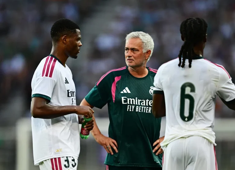 Mourinho Discusses Diomande, Tchouameni, Valverde, Vinicius, Mbappe, Bellingham, and Khedira Before Espanyol vs Real Madrid Mourinho Discusses Diomande, Tchouameni, Valverde, Vinicius, Mbappe, Bellingham, and Khedira Before Espanyol vs Real Madrid