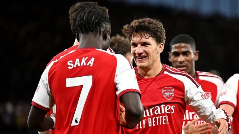 Tzolis Impresses in Premier League Debut: Arsenal vs. Coventry Player Ratings