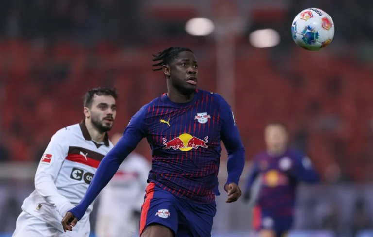 RB Leipzig Eyes El Chadaille Bitshiabu as Transfer Target