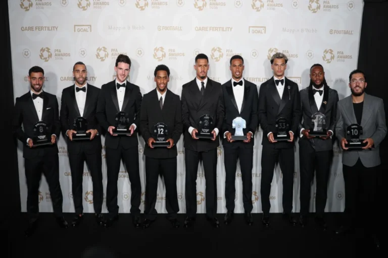 Manchester City Squad Shines at PFA Awards
