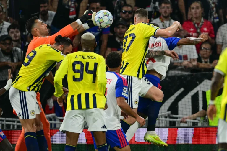 Lyon Faces Tough Challenge from Fenerbahçe in Champions League Play-offs You are a professional Malayalam news headline writer. Task: Rewrite or generate a Malayalam news headline based on the given content. Requirements: Keep all factual information exactly the same Do not add or remove details Keep it short, clear, and precise Style: Use active voice Write in natural, human-like Malayalam Follow standard Malayalam newspaper headline style Make it engaging but not sensational Avoid dramatic, emotional, or exaggerated words Avoid overly formal or academic language Ensure smooth grammatical flow SEO: Include the primary keyword naturally in the headline if possible Do not force keywords Output: Return only the headline No explanations or extra text Champions League play-offs: Lyon in a nightmare against Fenerbahçe 🥶