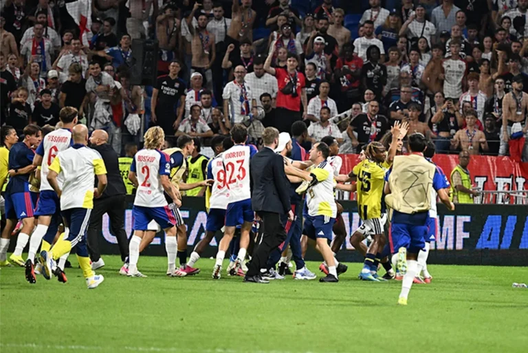 Matteo Guendouzi Triggers Brawl and Fan Attack in Turbulent Champions League Match