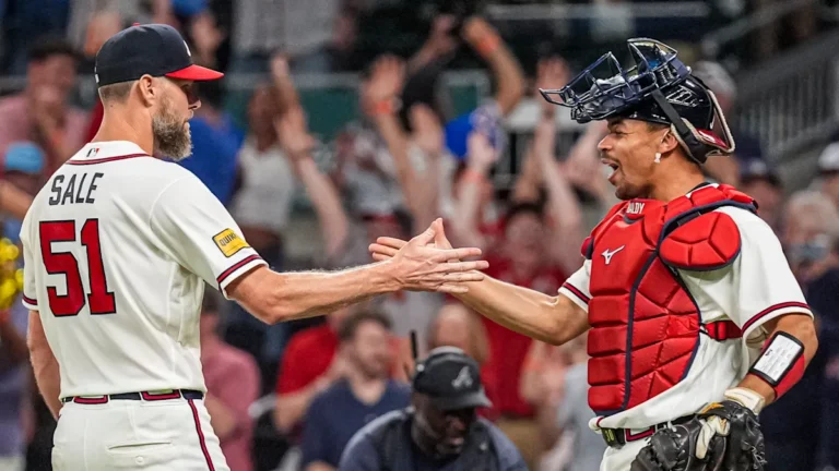 Chris Sale Strikes Out 11 in Braves’ 1-0 Shutout Sweep Over Dodgers Chris Sale Strikes Out 11 in Braves' 1-0 Shutout Sweep Over Dodgers