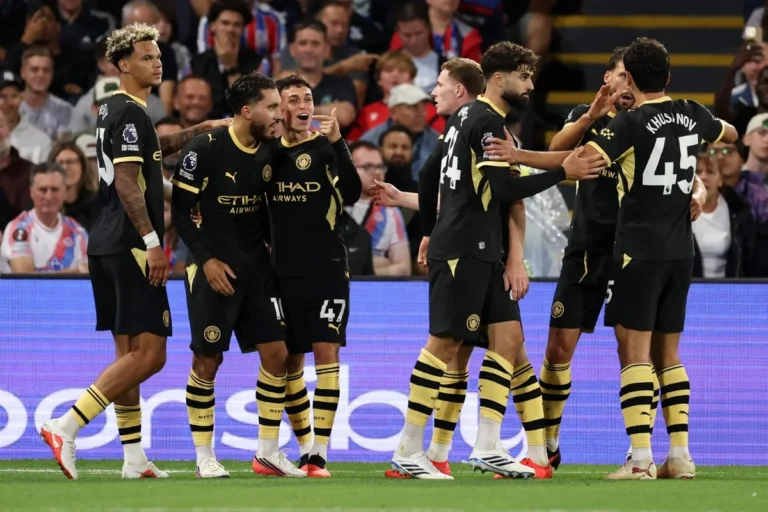 Manchester City Defeats Crystal Palace 4-1: Rayan Cherki Shines in London