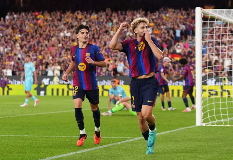 Rodri Starts as Bernal Rides the Bench in Barcelona’s Predicted 4-2-3-1 Lineup vs Rayo Vallecano You are a professional Hindi news headline writer. Task: Rewrite or generate a Hindi news headline based on the given content. Requirements: Keep all factual information exactly the same Do not add or remove details Keep it short, clear, and precise Style: Use active voice Write in natural, human-like Hindi Follow standard Hindi newspaper headline style Make it engaging but not sensational Avoid dramatic, emotional, or exaggerated words Avoid overly formal or academic language Ensure smooth grammatical flow SEO: Include the primary keyword naturally in the headline if possible Do not force keywords Output: Return only the headline No explanations or extra text Rodri To Start, Bernal On The Bench | 4-2-3-1 Barcelona Predicted Lineup Vs Rayo Vallecano