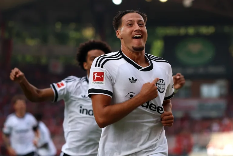 Younes Ebnoutalib Celebrates ‘Confidence Boosting’ Hat Trick on Opening Day for Eintracht Frankfurt