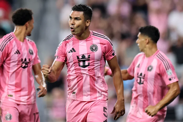 Casemiro Scores Header in Inter Miami Debut Casemiro Scores Header in Inter Miami Debut