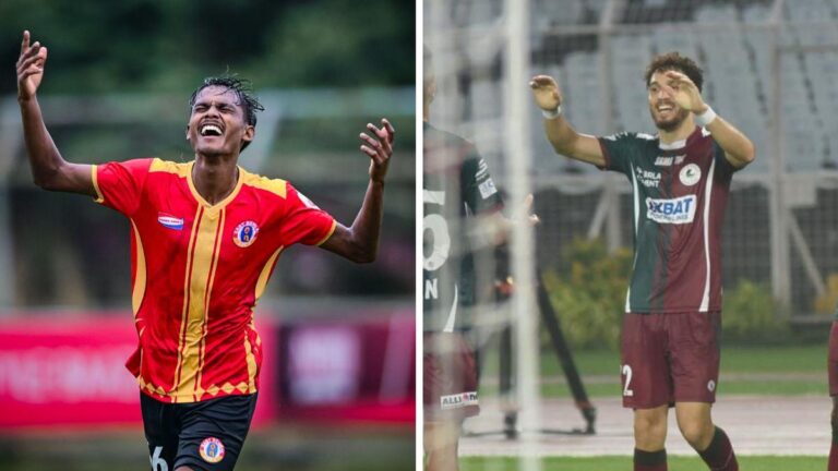 ഈസ്റ്റ് ബംഗാൾ vs മോഹൻ ബഗാൻ: കൊൽക്കത്ത ഡെർബി ഇന്ന് ബരാസത്തിൽ; ലൈനപ്പുകൾ ഉടൻ