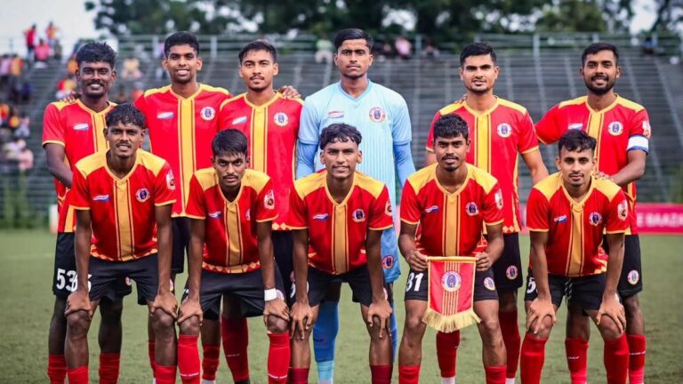 കൽക്കത്ത ഫുട്ബോൾ ലീഗ്: മുഹമ്മദൻസിനെതിരെ ഈസ്റ്റ് ബംഗാളിന് സമനില കൽക്കത്ത ഫുട്ബോൾ ലീഗ്: മുഹമ്മദൻസിനെതിരെ ഈസ്റ്റ് ബംഗാളിന് സമനില