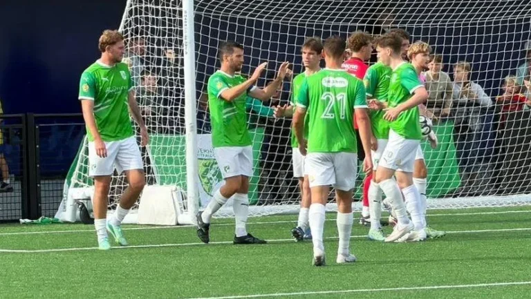 गर्नसी एफसी ने हर्शहम वाईएम को 5-0 से हराया