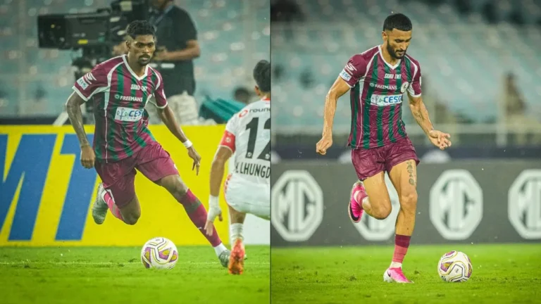 Mohun Bagan Supergiant: পিছিয়ে পড়ে দুরন্ত কামব্যাক, গোল মিস করেও জয়ের হ্যাটট্রিক বাগানের | MBSG 2 1 PFC Highlights, Irwin & Drazic Score as Mohun Bagan Top ISL Points Table